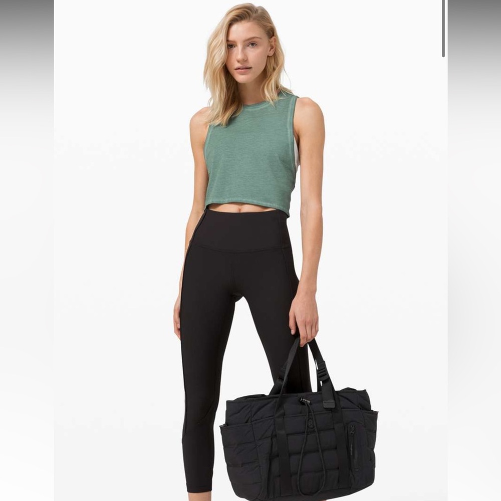 Lululemon Cut Back Crop Tank Top